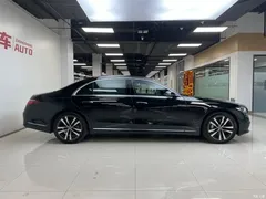 2022 Mercedes-Benz S-Class changes to S 400 L luxury model, чёрный — фото 3