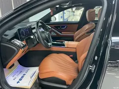 2022 Mercedes-Benz S-Class changes to S 400 L luxury model, чёрный — фото 10