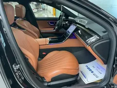 2022 Mercedes-Benz S-Class changes to S 400 L luxury model, чёрный — фото 19