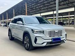 2022 Geely Monjaro L 1.5T Hi F Hybrid Super, синий — фото 3