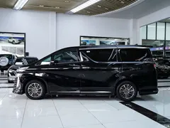 2021 Toyota Vellfire Crown Hybrid 2.5L HV Luxury, чёрный — фото 2