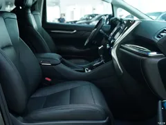 2021 Toyota Vellfire Crown Hybrid 2.5L HV Luxury, чёрный — фото 9