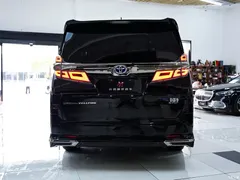 2021 Toyota Vellfire Crown Hybrid 2.5L HV Luxury, чёрный — фото 16