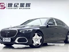 2023 Mercedes-Benz Maybach S-Class S 480 4MATIC, чёрный — фото 1