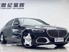 2023 Mercedes-Benz Maybach S-Class S 480 4MATIC, чёрный — фото 2