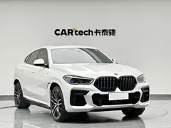 2022 BMW X6 modified xDrive40i exclusive M sports package, белый — фото 3