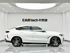 2022 BMW X6 modified xDrive40i exclusive M sports package, белый — фото 4