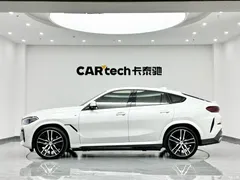2022 BMW X6 modified xDrive40i exclusive M sports package, белый — фото 5