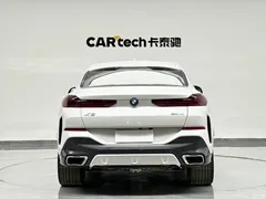 2022 BMW X6 modified xDrive40i exclusive M sports package, белый — фото 7