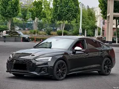 2023 Audi S5 S5 3.0T Sportback, чёрный — фото 3