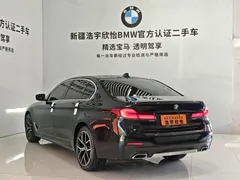 2022 BMW 5 Series 5 530Li M, чёрный — фото 4