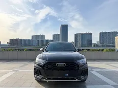 2023 Audi Q5L 40T Luxury Dynamic, чёрный — фото 2
