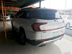 2020 Hyundai Santa Fe 380 TGDi AT 2WD GLS Luxury, белый — фото 5