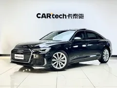 2021 Audi A6L 45 TFSI Sport, чёрный — фото 3