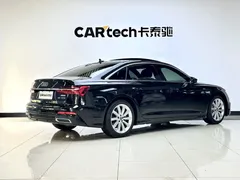 2021 Audi A6L 45 TFSI Sport, чёрный — фото 4