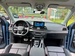 2022 Audi Q5L 40T RS, синий — фото 18