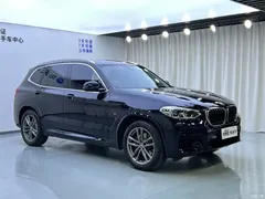 2021 BMW X3 xDrive25i M Sport Package, чёрный — фото 2