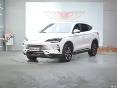 2023 BYD Song PLUS New Energy Champion DM-i 150KM Flagship PLUS, белый — фото 1