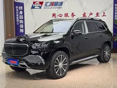 2021 Mercedes-Benz Maybach GLS 600 4MATIC, чёрный — фото 1
