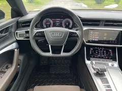 2022 Audi A7L 45 TFSI quattro S-line, чёрный — фото 16