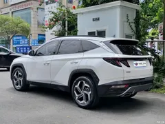 2021 Hyundai Tucson Tucson L 1.5T DCT LUX Premium, белый — фото 4