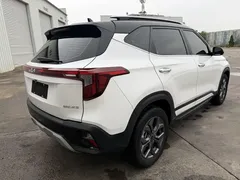 2023 Kia Seltos 1.5L CVT Luxury, белый — фото 4
