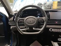 2021 Hyundai Elantra 1.5L CVT GLX Elite, синий — фото 11