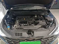 2021 Hyundai Elantra 1.5L CVT GLX Elite, синий — фото 20