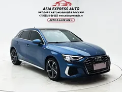 2021 Audi A3 Sportback 35 TFSI Fashion Sport, синий — фото 3