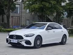 2022 Mercedes-Benz C-Class C 200 L Sport, белый — фото 1
