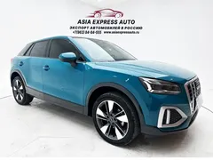 2022 Audi Q2L 35 TFSI Fashion, синий — фото 3
