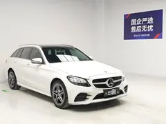 2020 Mercedes-Benz C-Class 260 Estate, белый — фото 3
