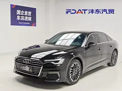 2020 Audi A6L 55 TFSI e quattro, чёрный — фото 1