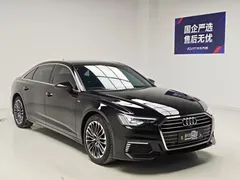2020 Audi A6L 55 TFSI e quattro, чёрный — фото 3
