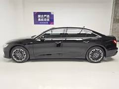 2020 Audi A6L 55 TFSI e quattro, чёрный — фото 9