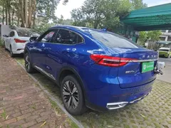 2021 Haval F7x 1.5T 2WD, синий — фото 5