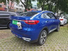 2021 Haval F7x 1.5T 2WD, синий — фото 7