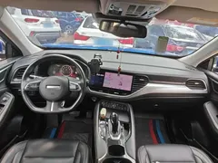 2021 Haval F7x 1.5T 2WD, синий — фото 10