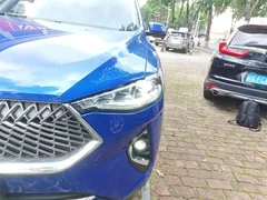2021 Haval F7x 1.5T 2WD, синий — фото 24