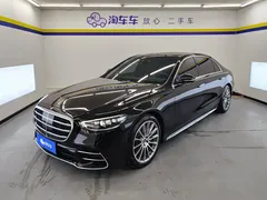 2022 Mercedes-Benz S-Class S 450 L 4MATIC, чёрный — фото 1