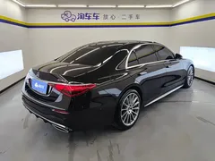 2022 Mercedes-Benz S-Class S 450 L 4MATIC, чёрный — фото 3