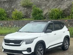 2021 Kia Seltos 1.5L CVT Trend, белый — фото 2
