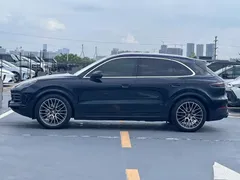 2022 Porsche Cayenne 3.0T Platinum, чёрный — фото 4