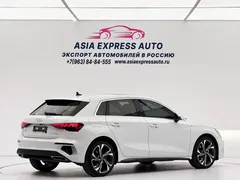 2022 Audi A3 Sportback 35 TFSI Luxury Sport, белый — фото 4