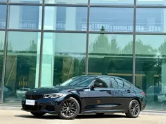 2021 BMW 3 Series 325Li M Sports Night Package, чёрный — фото 1