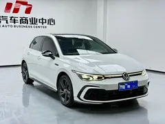 2023 Volkswagen Golf 280TSI DSG R-Line Lite, белый — фото 3