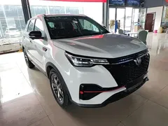 2021 Changan CS55 PLUS 1.5T DCT, белый — фото 4