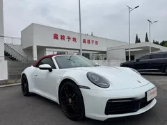 2022 Porsche 911 Carrera Cabriolet 3.0T, белый — фото 3