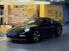 2022 Porsche 911 Targa 4 3.0T, чёрный — фото 2