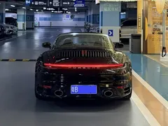 2022 Porsche 911 Targa 4 3.0T, чёрный — фото 7